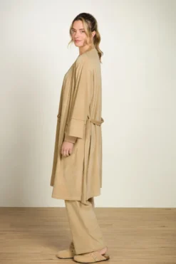 Naomi Kimono Velvet Beige