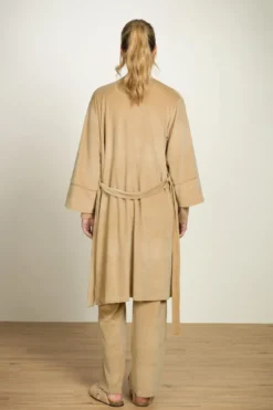 Naomi Kimono Velvet Beige