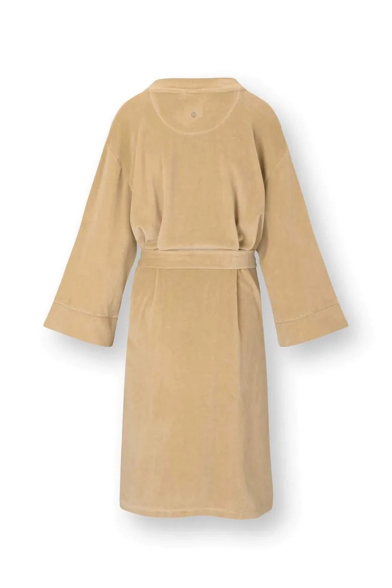 Naomi Kimono Velvet Beige