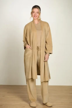 Naomi Kimono Velvet Beige