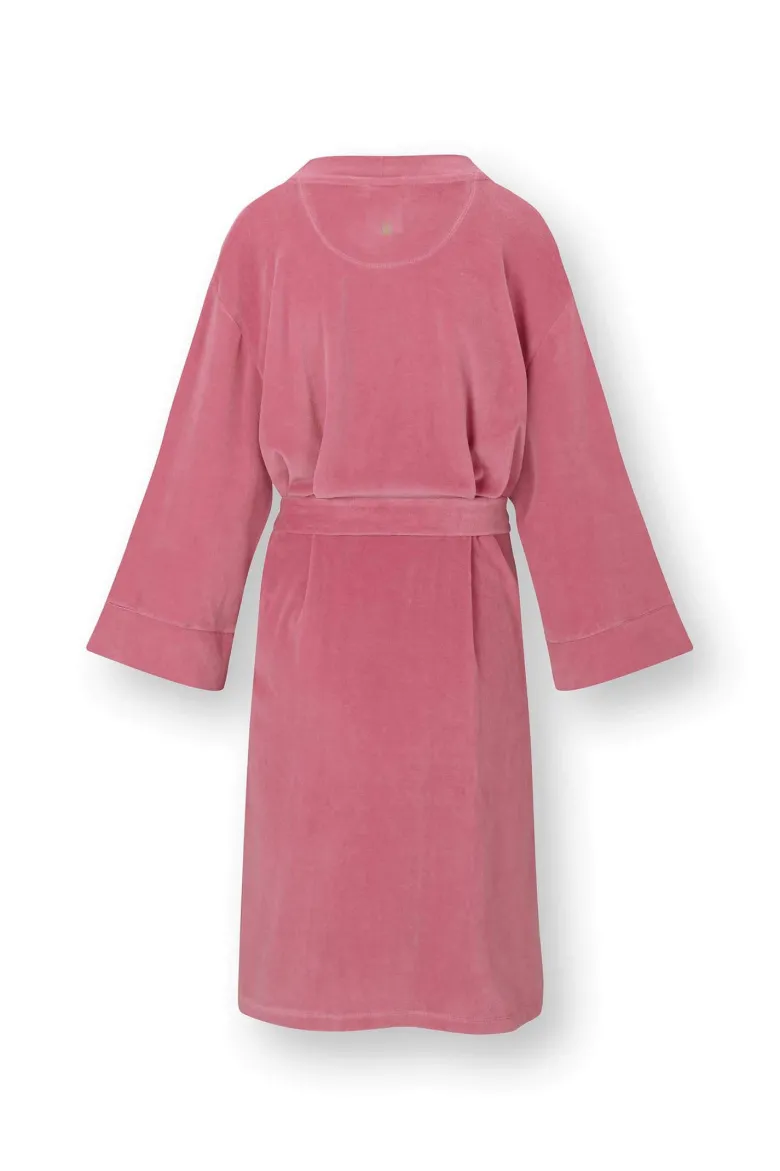 Naomi Kimono Velvet Rosa