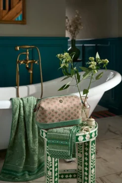 Necessaire Cooper Groß Jaipur Flower Grün