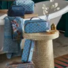 Necessaire Cooper Groß Jaipur Flower Blau
