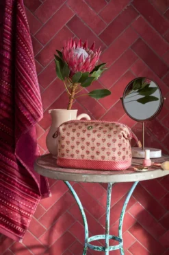Necessaire Cooper Groß Jaipur Flower Rosa
