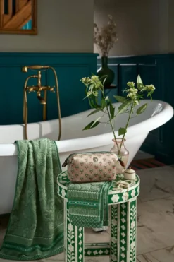 Necessaire Cooper Klein Jaipur Flower Grün