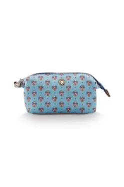 Necessaire Cooper Klein Jaipur Flower Blau