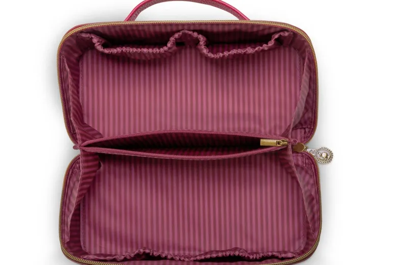 Necessaire Cyrille Mittelgroß Rot