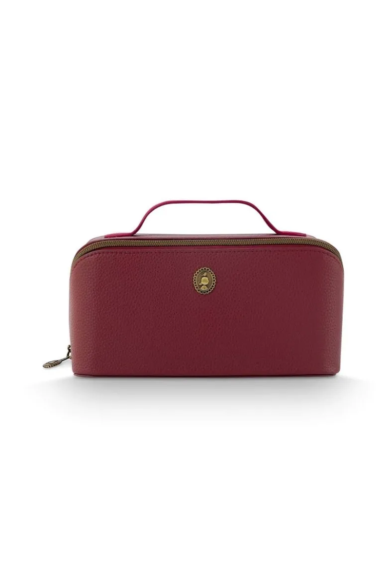 Necessaire Cyrille Mittelgroß Rot