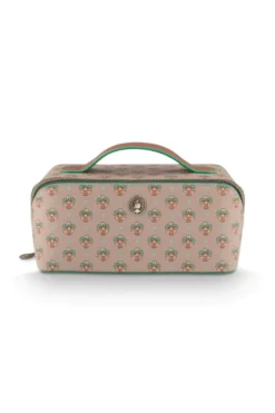 Necessaire Cyrille Mittelgroß Jaipur Flower Grün