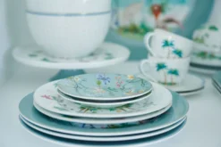 Petit Four Jolie Blumen Blau 12cm