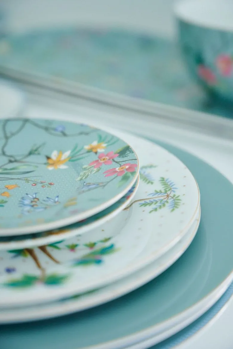Petit Four Jolie Blumen Blau 12cm