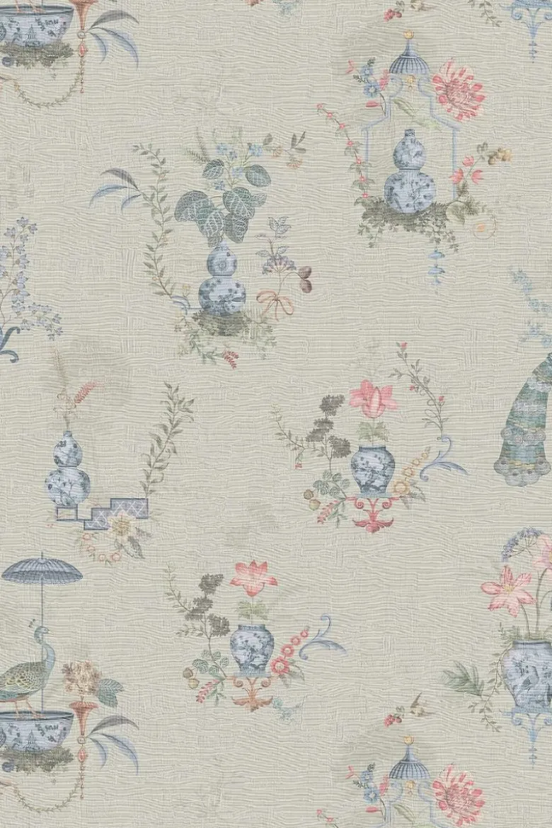 Pip Studio Chinese Porcelain Vinyltapete Sand