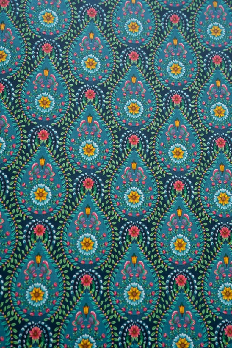 Pip Studio Raindrops Vliestapete Dunkel Blau
