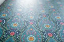 Pip Studio Raindrops Vliestapete Dunkel Blau