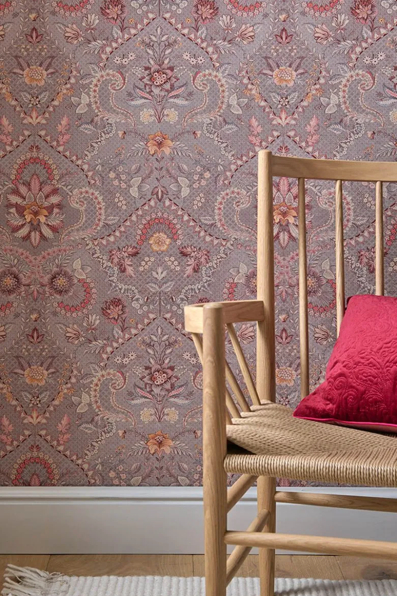 Pip Studio Saluti Vinyltapete Mauve