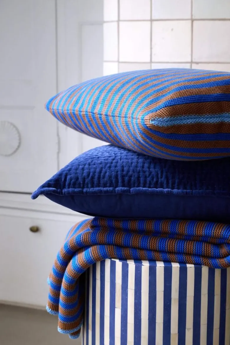Plaid Bonsoir Stripe Blau