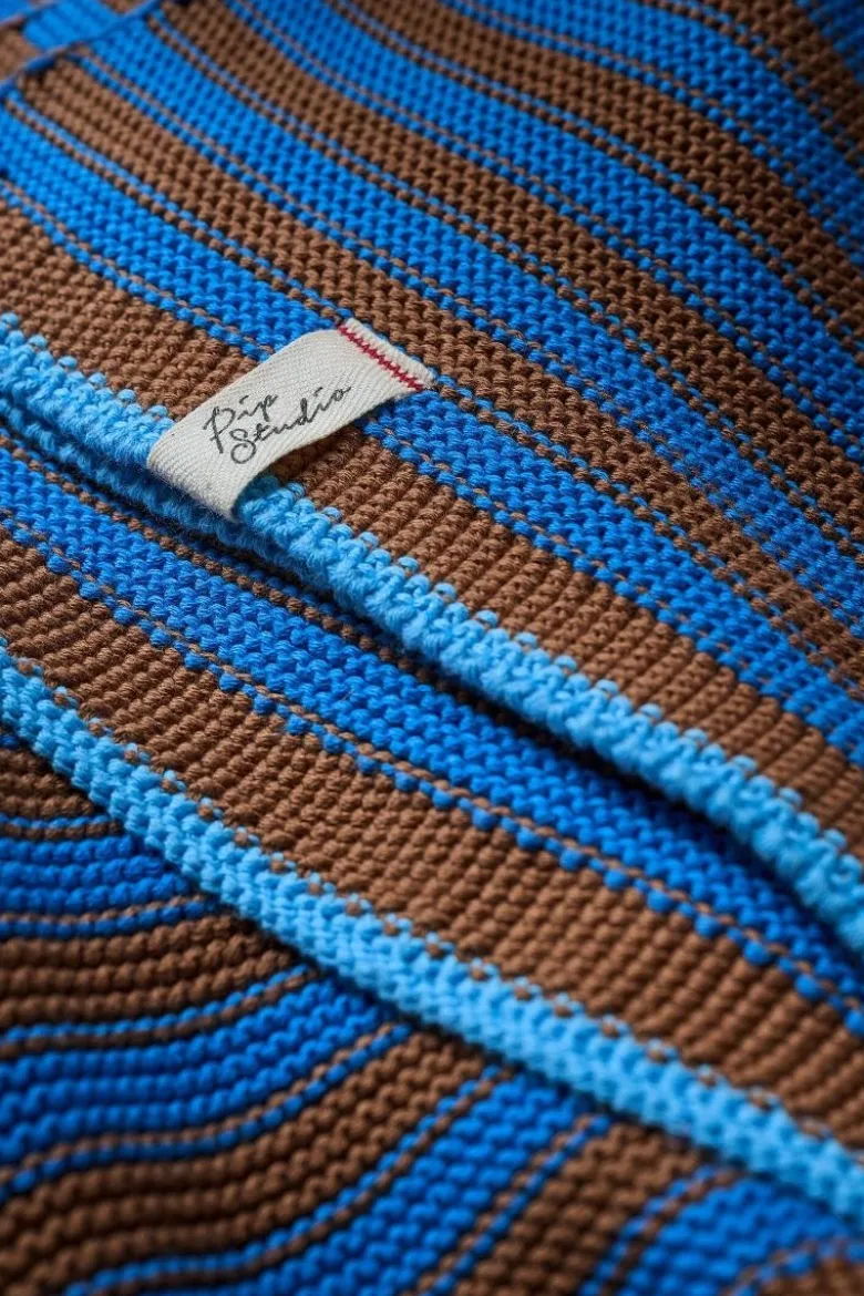 Plaid Bonsoir Stripe Blau