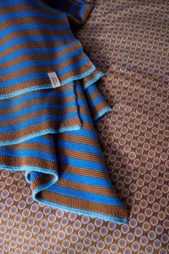 Plaid Bonsoir Stripe Blau