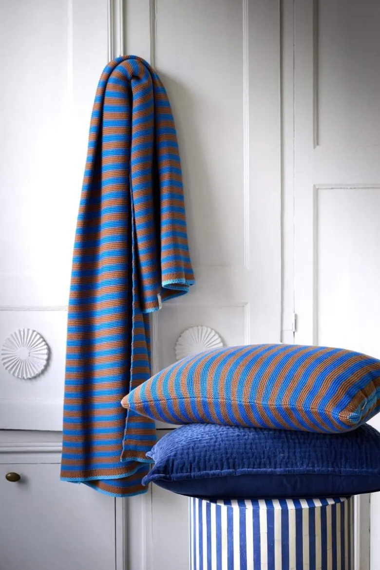 Plaid Bonsoir Stripe Blau