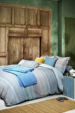 Plaid Fill in the dots Blau