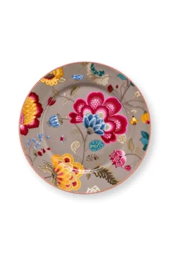 Platzteller Blooming Tales Fantasy Khaki 32cm
