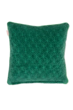 Quadratisches Zierkissen Quilty Dreams Grün