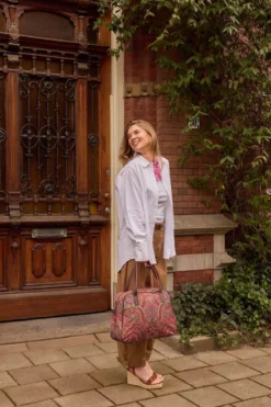 Reisetaschen Tovy Klein Jabali Rot