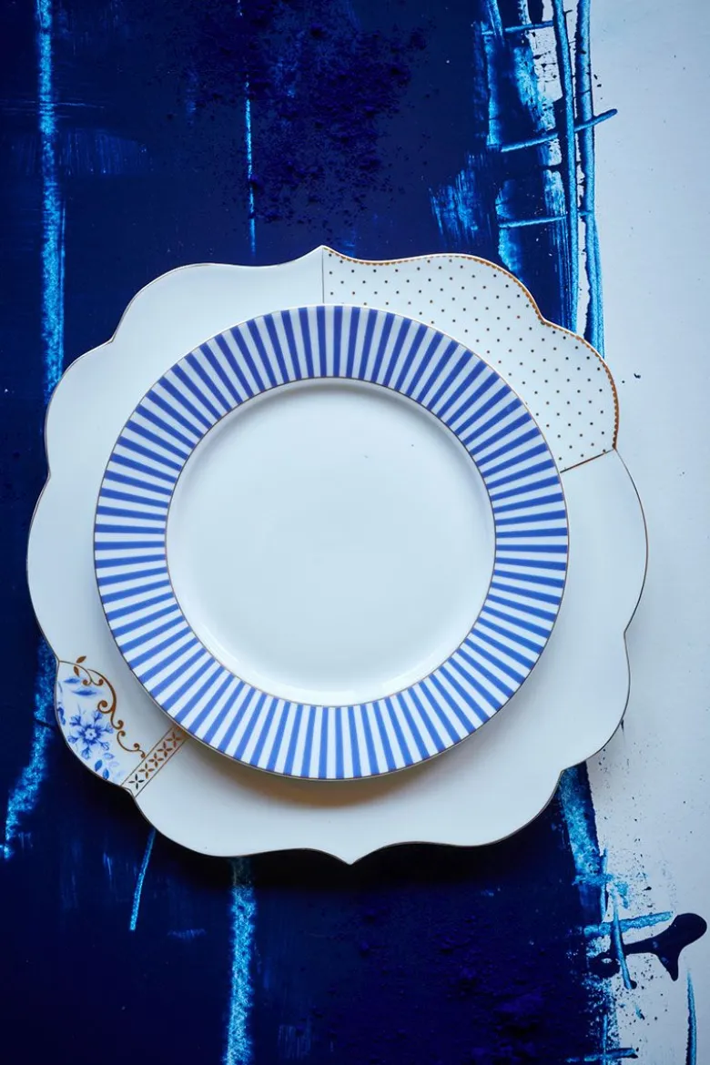 Royal Stripes Frühstücksteller Blau 21 cm