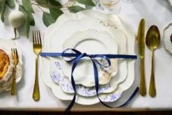 Royal White Essteller Golden Dots 28 cm