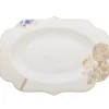 Royal White Oval Servierschale 40 cm