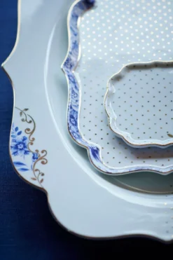 Royal White Oval Servierschale 40 cm
