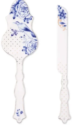 Royal White Tortenheber & Messer
