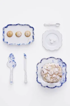 Royal White Tortenheber & Messer