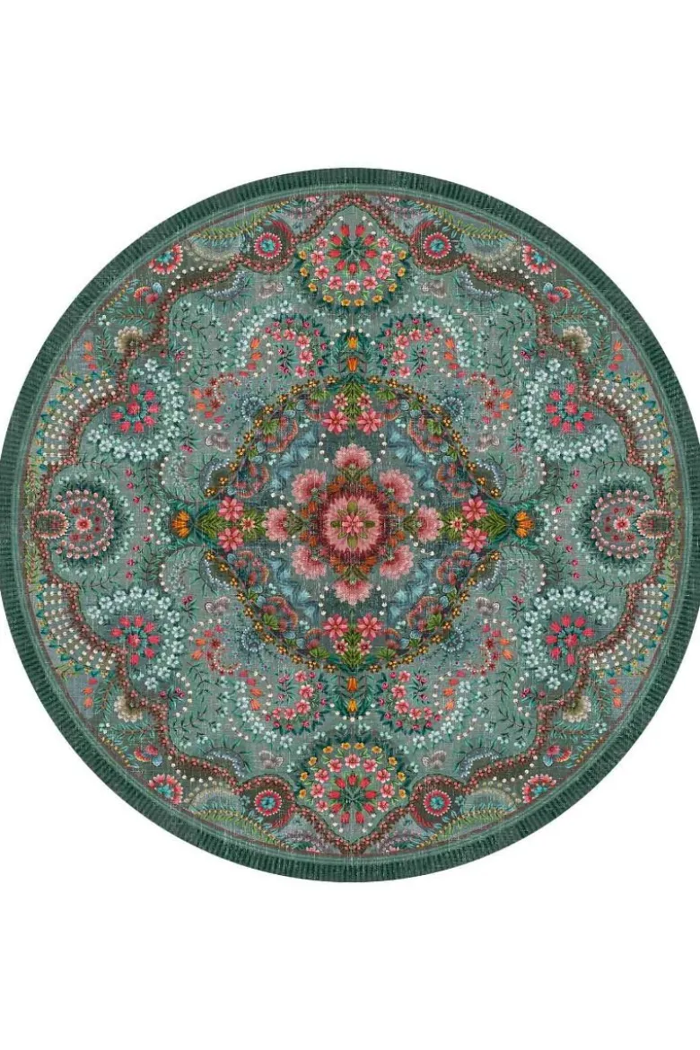Runde Teppich Moon Delight by Pip Grün