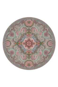 Runde Teppich Moon Delight by Pip Pastell Khaki