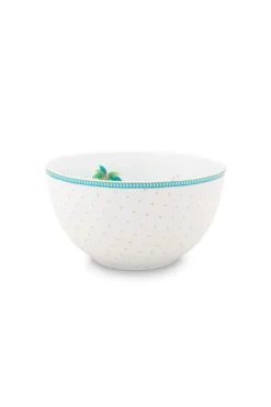 Schale Jolie Punkte Gold Blau 15cm