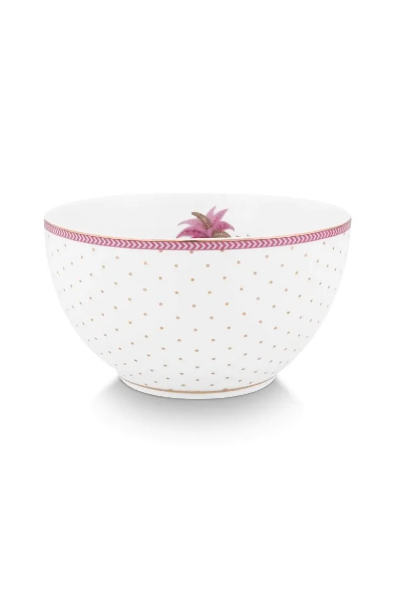 Schale Jolie Punkte Gold Rosa 15cm