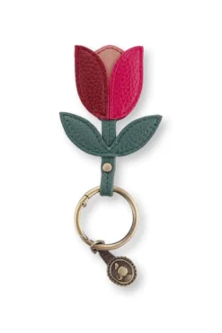 Schlüsselanhänger Tulpe Rosa