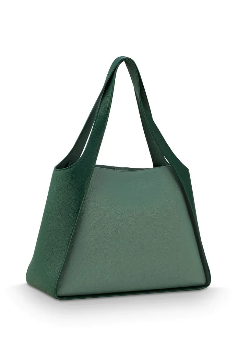 Schultertasche Filou Groß Grün