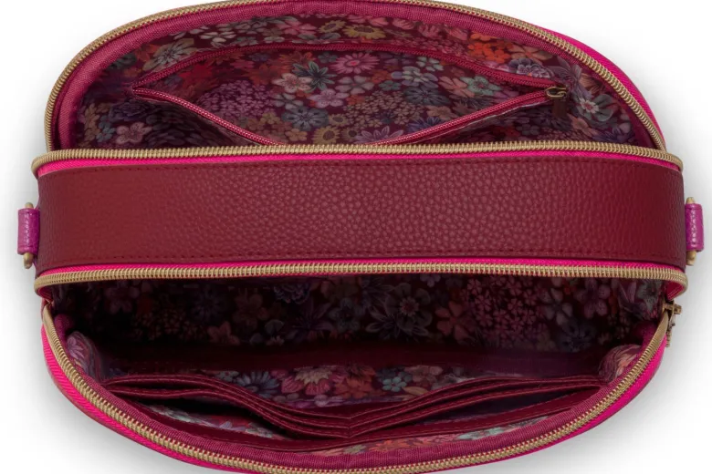 Schultertasche Frida Mittelgroß Lila