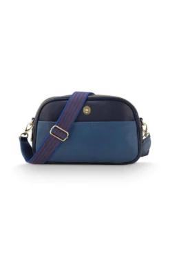 Schultertasche Frida Mittelgroß Blau