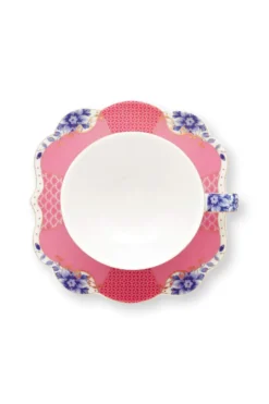 Set/2 Espresso Tasse & Untertasse Royal Rosa 125ml
