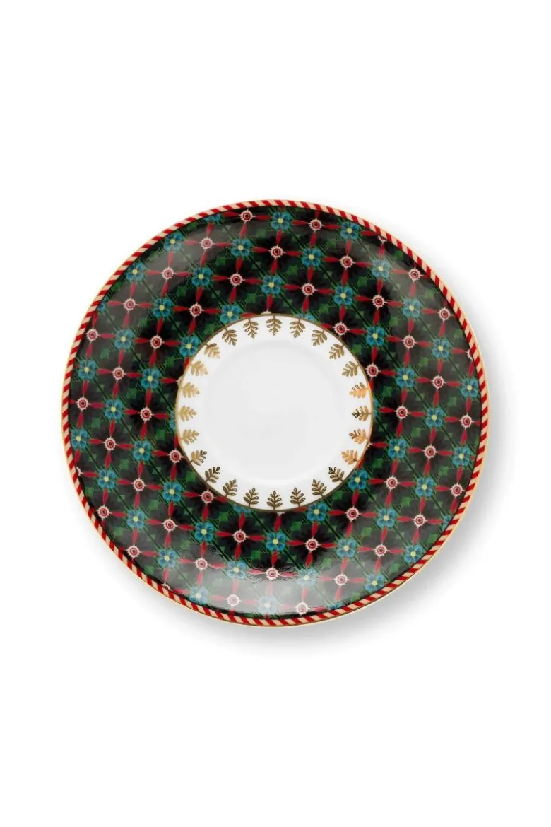 Set/2 Espresso Tasse & Untertasse Berry Blues
