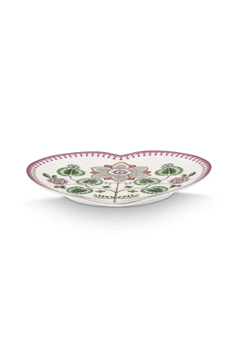 Set/2 Herz Form Teller Lily&Lotus Lila 21.5cm