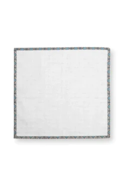 Set/4 Servietten Blooming Tales Bustani Khaki/Blau