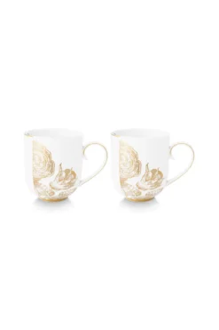 Set/2 Tassen Royal White 325ml
