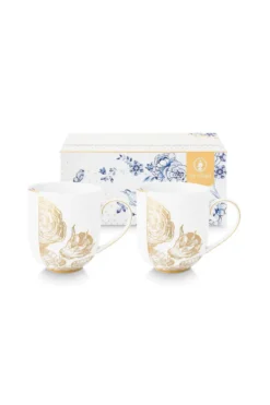 Set/2 Tassen Royal White 325ml