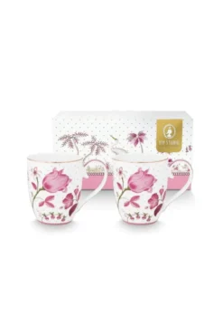 Set/2 Tassen XL Jolie Tulpe Rosa