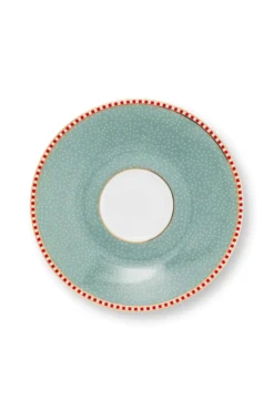 Set/2 Tasses et Soucoupes à Expresso Blooming Tales Blau 120ml