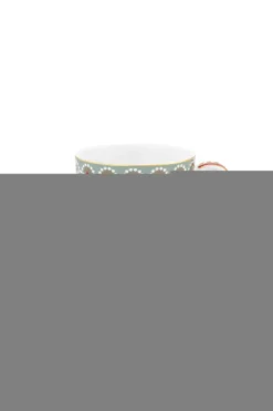 Set/2 Tasses et Soucoupes à Expresso Blooming Tales Blau 120ml